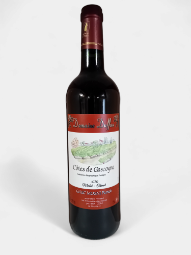 Vin rouge Côtes de Gascogne bouteille