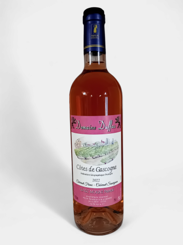 vin rosé IGP Côtes de Gascogne